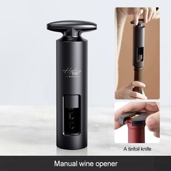 Manual wine opener